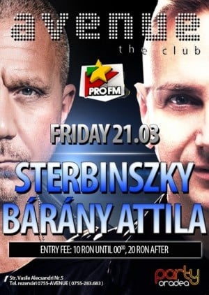 Avenue The Club - Sterbinszky | Bárány Attila