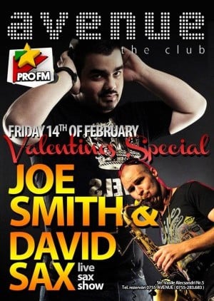 Avenue The Club - Valentine's Special: Joe Smith & David Sax