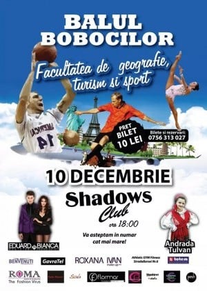 Balul Bobocilor Al Facultăţii de Geografie, Turism şi Sport