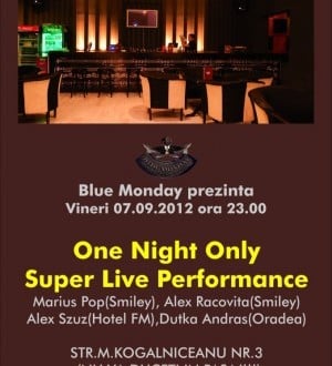 Blue Monday: One Night Only