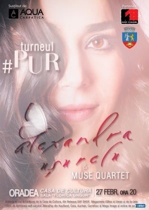 Concert Alexandra Usurelu si Muse Quartet