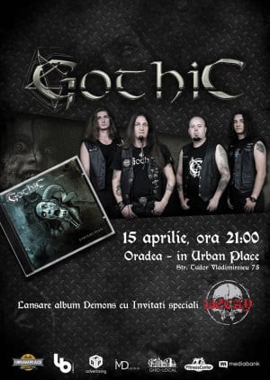 Concert Gothic -  Lansare de Album "Demons"