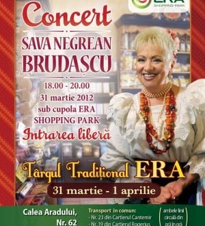 Concert Sava Negrean Brudaşcu în ERA