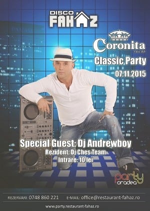 Coronita Classic Party cu Andrewboy
