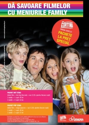 Cortina Cinema Digiplex da savoare filmelor in familie