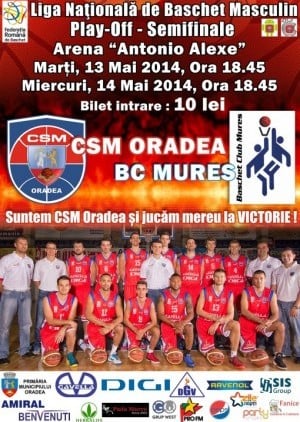 CSM Oradea VS BC Mureş
