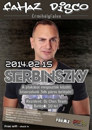 Disco Fahaz - Sterbinszky