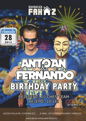Fernando & Antoan Birthday party