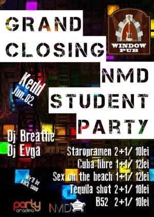 Grand Closing NMD Student Party