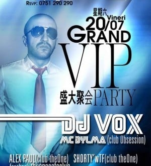 Grand VIP Party în The One Café & Club