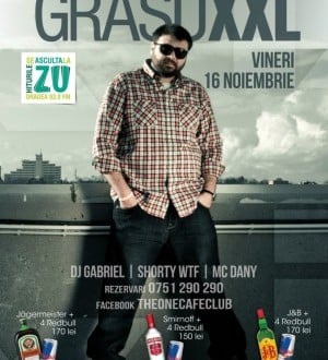Grasu XXL Live în The One Café & Club