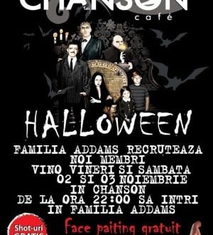 Halloween Party în Chanson Café