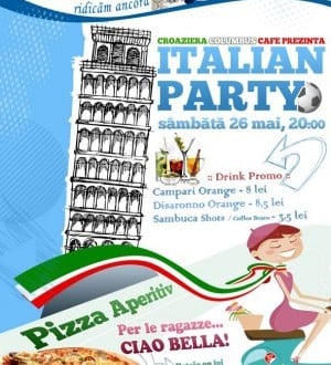 Italian Party în Columbus Cafe