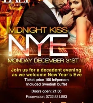 Midnight Kiss NYE 2013 în Bali Club