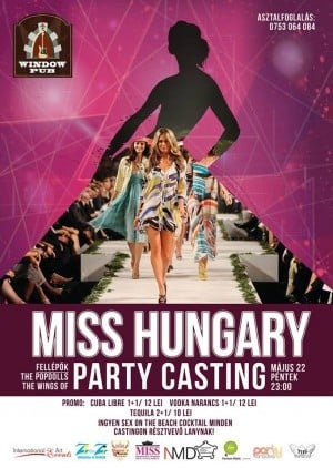 Miss Hungary Party Casting