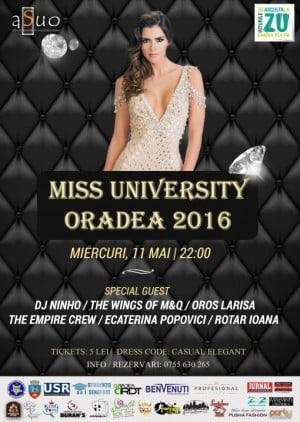 Miss University Oradea 2016