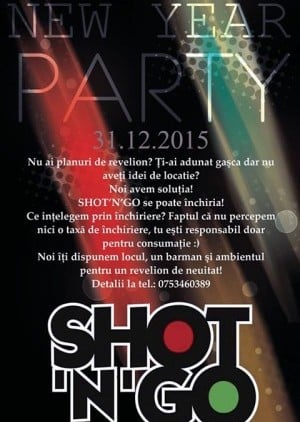 New Year Party la Shot'n Go