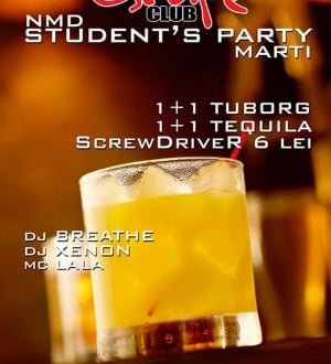 NMD Student's Party în Club Escape