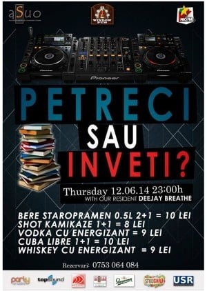 Petreci sau înveţi?