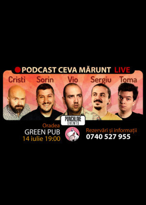 Podcast Live cu Vio, Sorin, Toma, Sergiu și Cristi Popesco