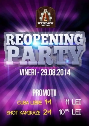 Reopening Party