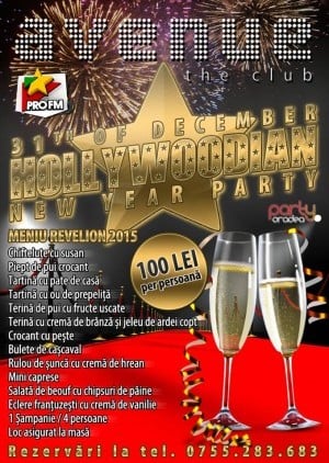 Revelion - Hollywoodian New Year Party