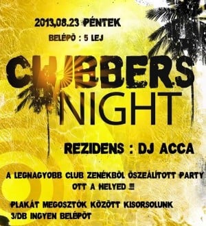 Sorkert Disco - Clubbers night