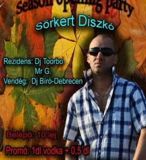 Sorkert Disco - Season Opening Party