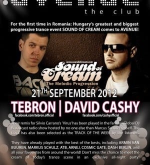 Sound of Cream în Avenue Club