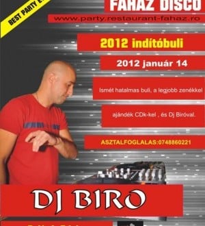 Starting Party cu DJ Bíró în Disco Faház