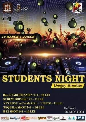 STUDENT NIGHT