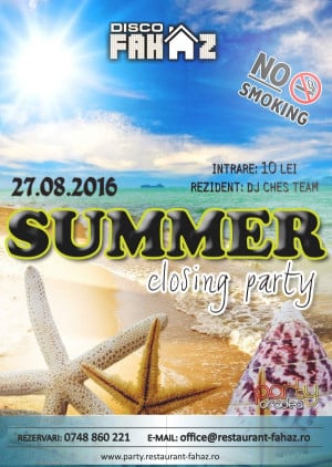 Summer closing party