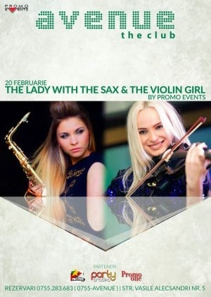 The Lady With The Sax & The Violin Girl