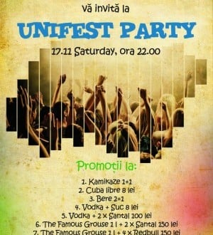 Unifest Party în Famous Place