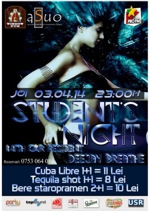 Window Pub - Student's Night