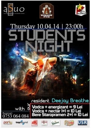 Window Pub - Student's Night