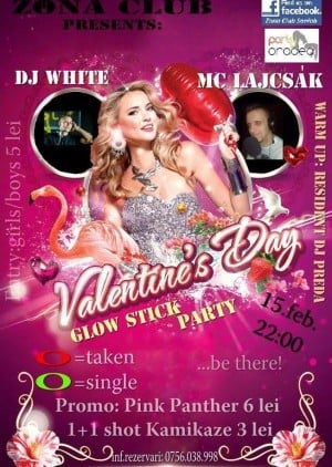 Zona Club - Valentine's Day Glow Stick Party