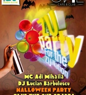 ZU Halloween Party în The One Café & Club