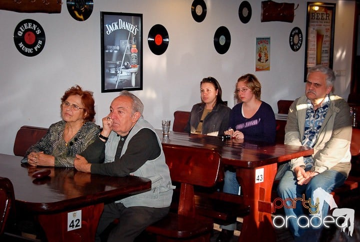 Bródy János în Queen's - întâlnire cu publicul, Queen's Music Pub