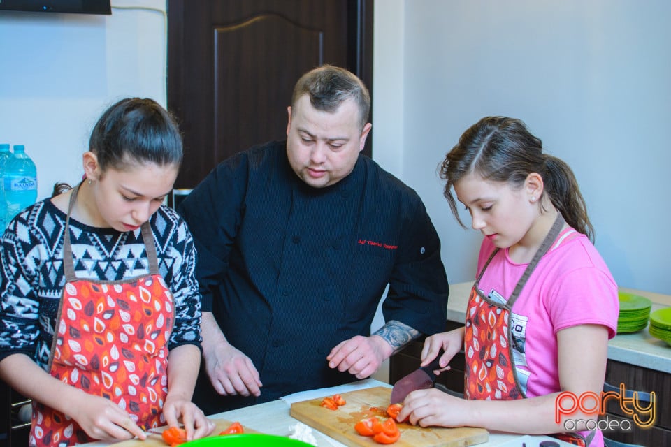 Curs de Gătit cu Chef Tiberius, Centrul de Artă Culinară  Oradea