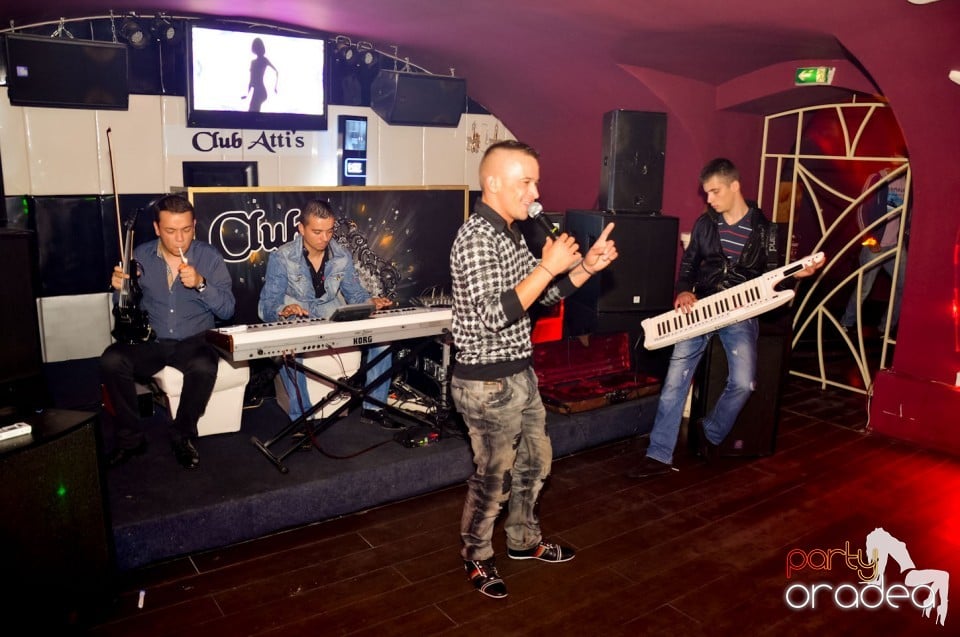 Dacian de la Oradea a cântat în Club Atti's, 