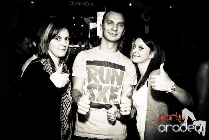 Flirt Night Party în Chanson, sâmbătă,