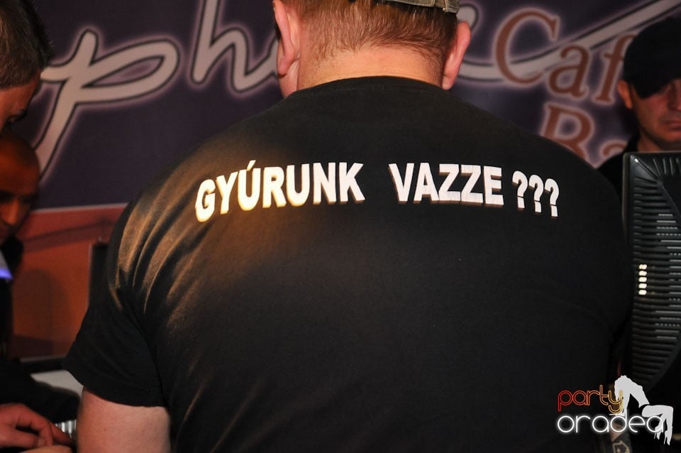 Megapetrecere cu DJ Bíró în Disco Faház, 