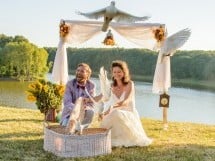 Nuntă în aer liber