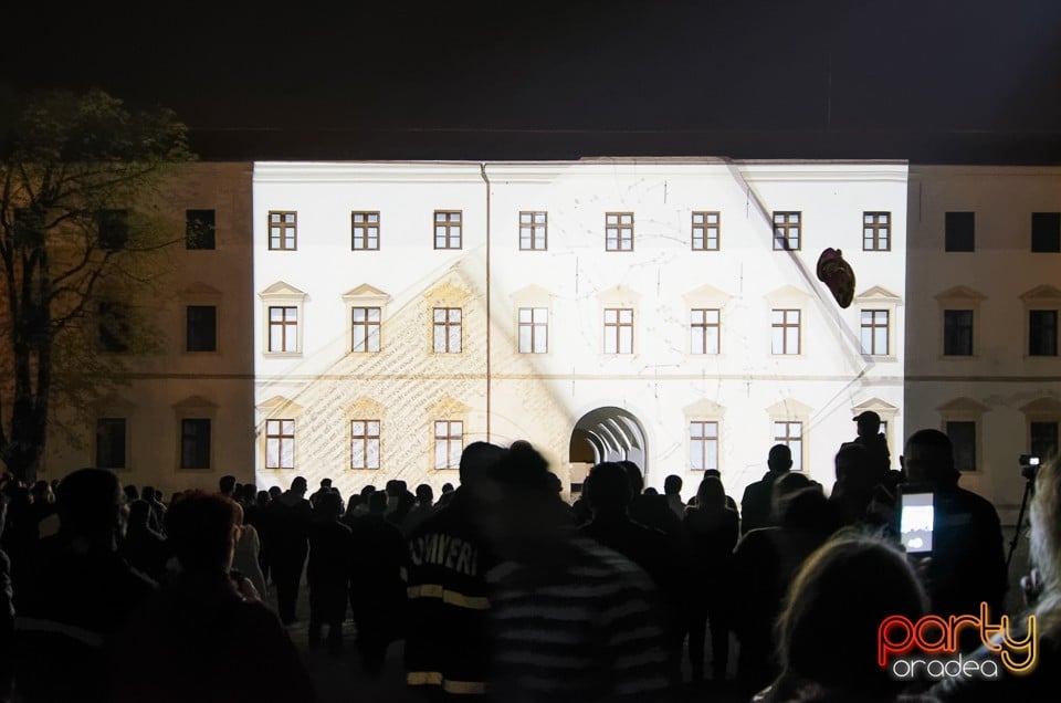 Spectacol de proiecţie 3D, Cetatea Oradea