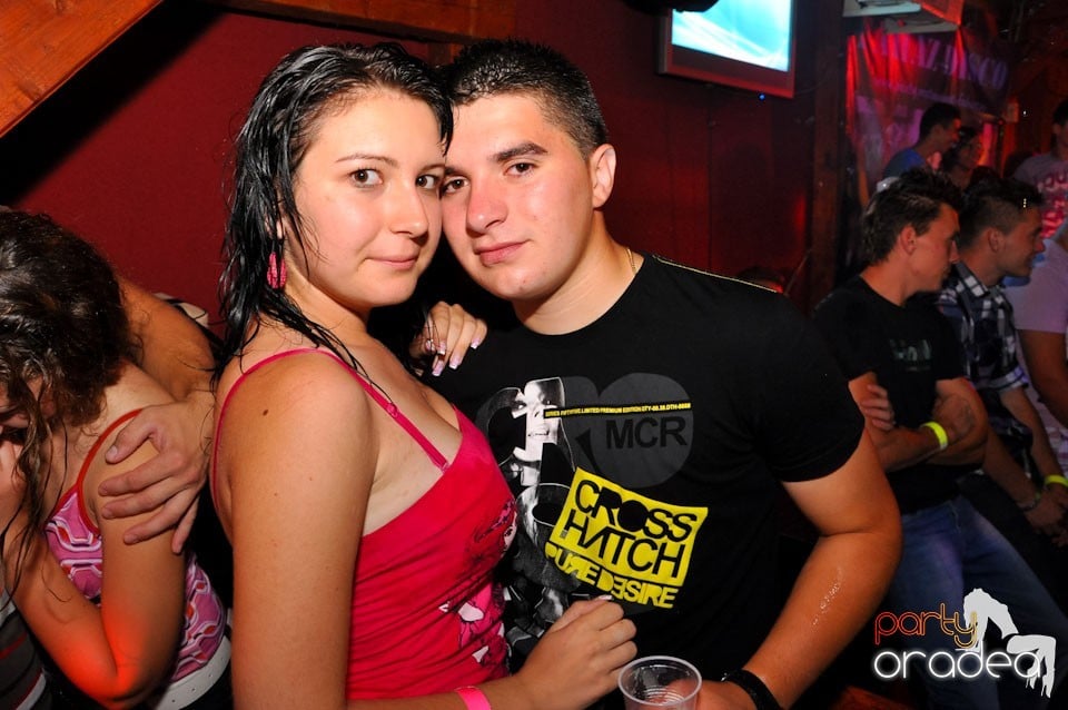 Spumă party în Disco Faház,