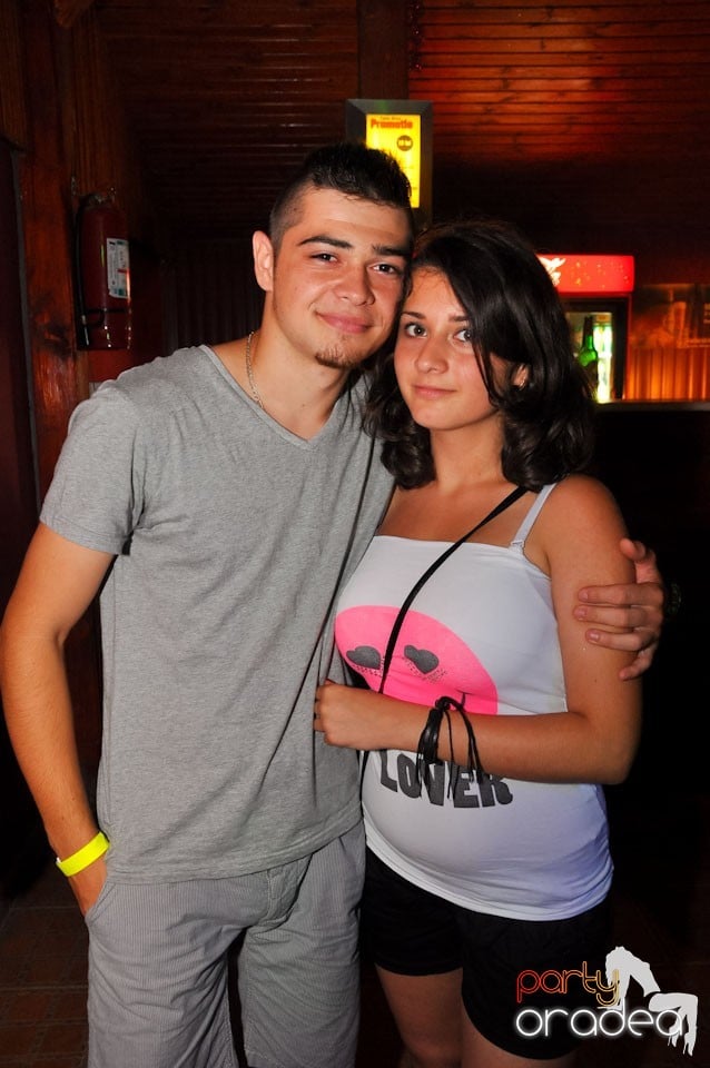 Spumă party în Disco Faház,