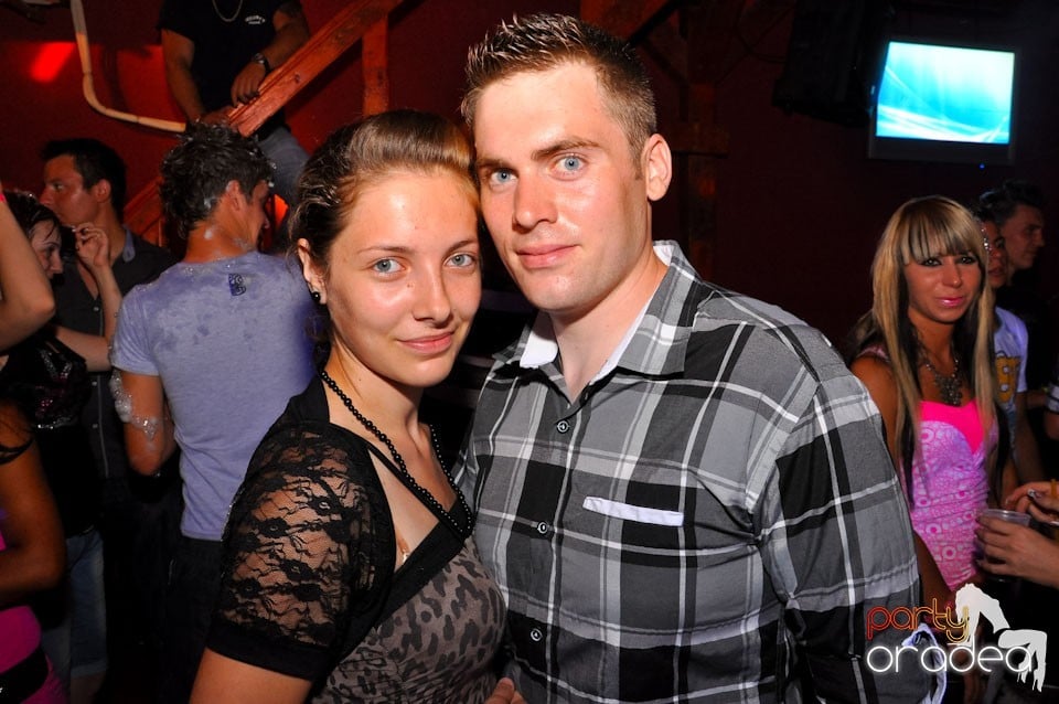 Spumă party în Disco Faház,