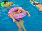 Yellow Pool Party
