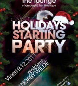 Holidays starting party în Lounge